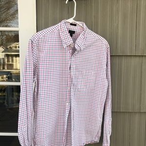 Nice looking plaid J Crew casual shirt!